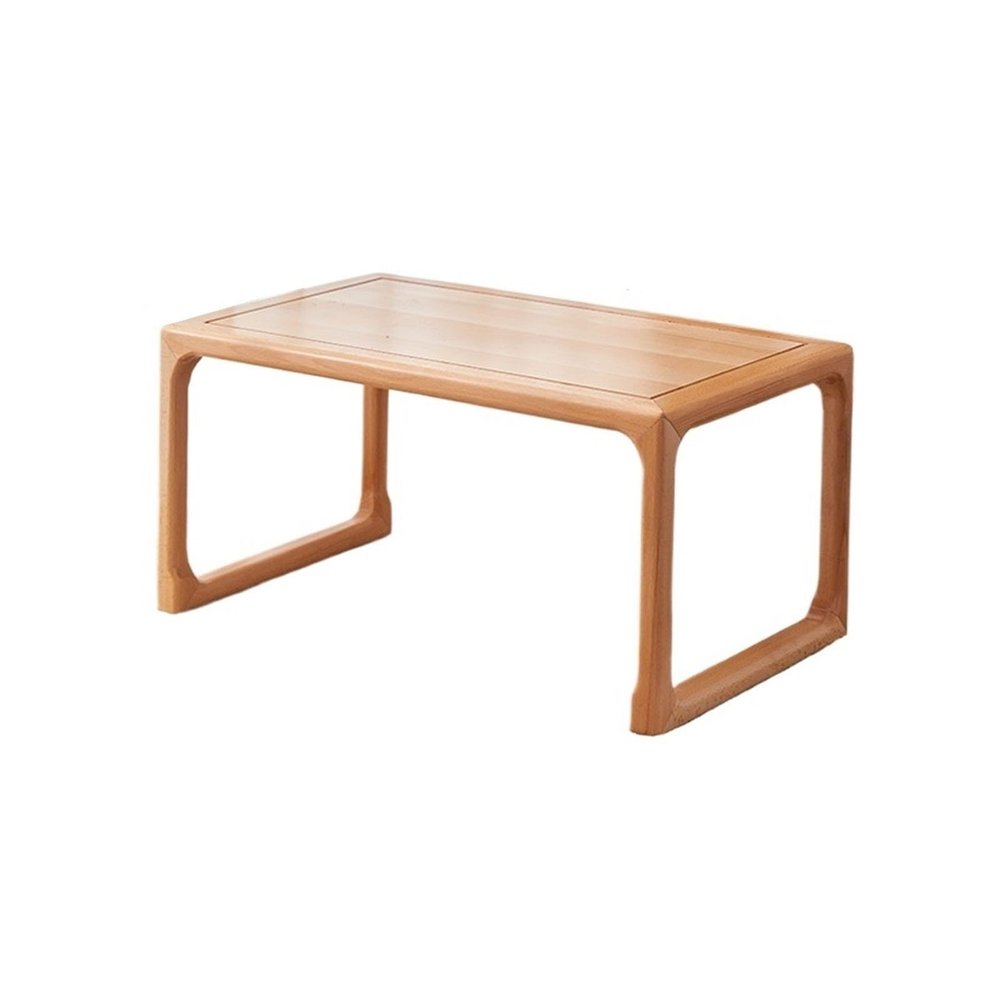 SABALON Floor Table Bay Window Table, Tatami Mat Small Coffee, Sitting on The Floor Sill Tea, Chinese Style Low Laptop Sitting Desk(A,65 * 40 * 32cm)