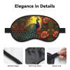 WZYCWB Peacock Flowers Printed Sleeping Eye mask, Full Coverage, relieves Eye Fatigue view 3