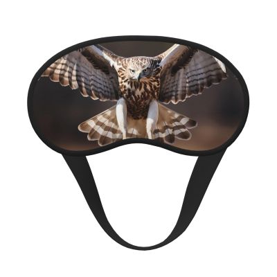 WZYCWB Flying Snake Vulture Printed Sleeping Eye mask, Full Coverage, relieves Eye Fatigue