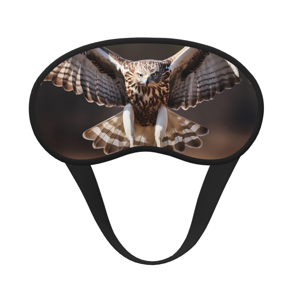 WZYCWB Flying Snake Vulture Printed Sleeping Eye mask, Full Coverage, relieves Eye Fatigue