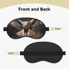 WZYCWB Flying Snake Vulture Printed Sleeping Eye mask, Full Coverage, relieves Eye Fatigue view 2