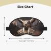 WZYCWB Flying Snake Vulture Printed Sleeping Eye mask, Full Coverage, relieves Eye Fatigue view 4