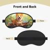WZYCWB Funny Shiba Inu Printed Sleeping Eye mask, Full Coverage, relieves Eye Fatigue view 2