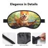 WZYCWB Funny Shiba Inu Printed Sleeping Eye mask, Full Coverage, relieves Eye Fatigue view 3