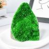 CrystalHola Natural Green Geode Cluster (0.66-0.88lb, 5-10cm) Authentic Healing Crystal for Home Office, Spiritual Decor, Crystal Grid & Feng Shui view 4