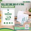 Biodegradable 13-17 Gallon Code-Q Trash Bags (50 Pack) | Strong Heavy-Duty Tall White Kitchen Bags w/Drawstring | Fits Simplehuman & Standard Cans | Eco-Friendly D2W, 30 Micron Thick | 25.6" x 33.5" view 2