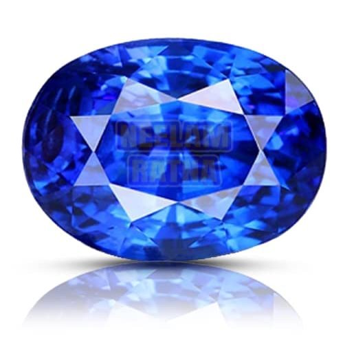 8-8.25 Ratti Blue Sapphire Unheated And Untreated Original Neelam Natural Ceylon Gemstone For Men And Women | Aaa++ Quality-B0C7KN65MRNAMZ
