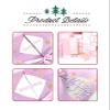2025 Christmas Empty Advent Calendar 24 Days Countdown Gift Boxes to fill | DIY Refillable Christmas Calendar Gift Boxes for Gift Wrap Xmas Decoration (A) view 3
