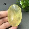 Natural Rare Yellow Crystal Palm Playing Mineral Energy Ornaments Home Decoration Gifts,60 view 2