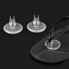 1Pair Soft Silicone Gel Cushions Pads Toe Protectors Thong Sandal Flop Inserts Guards Insoles Shoes Grip Cushions view 2