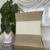Biodegradable & Water Soluble Pillow Urn for Human + Pet Ashes | Eco-Friendly Memorial (200 cu in) - Beige & White view 3