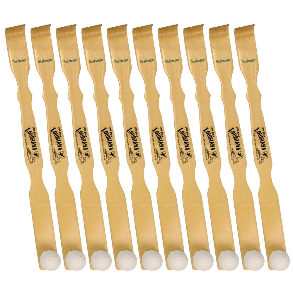 Bamboo Back Scratcher Bonger with Love of 50 States - Louisiana - 100 Units