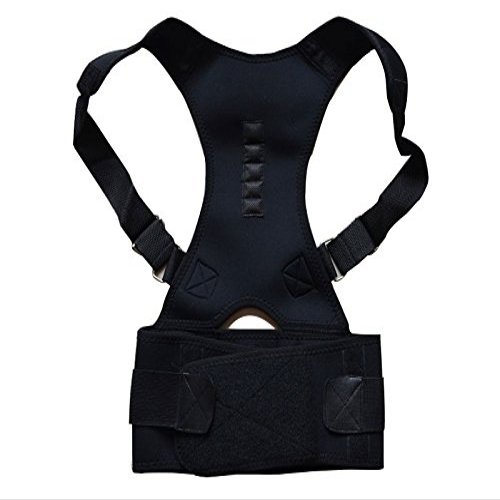 Corrector for Men - Magnetic Therapy Back rt Brace with Adjustable Lumbar Belt