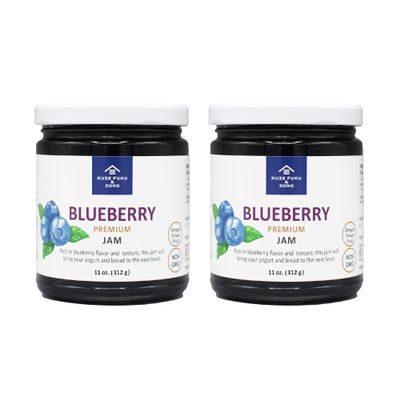 Blueberry Jam - Set of 2 (11 oz x 2) - Product of the USA