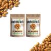 Brothers Nuts Crackled Cheezy Almonds Organic, Sprouted Almonds Healthy Keto Snack Vegan, Gluten-Free, Kosher No Preservatives 6oz (2 Pack) view 1