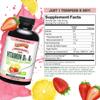 Barlean's Pack of 2 Vitamin D3+K2 Liquid Supplement for Kids and Adults, 5000 IU Vitamin D, Pink Lemonade, Non-GMO, Gluten and Dairy Free, 5.6 oz Each view 2