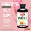Barlean's Pack of 2 Vitamin D3+K2 Liquid Supplement for Kids and Adults, 5000 IU Vitamin D, Pink Lemonade, Non-GMO, Gluten and Dairy Free, 5.6 oz Each view 3