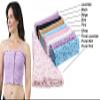 Expand-a-Band Breast Binder With Dri Release, Lined (Lavender Solid, XX-Large 45"-50") view 2