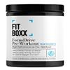 Fit Boxx FocusDrive Pre-Workout | 150mg Caffeine | Energy, Pump & Focus | Sugar-Free | Blue Raspberry | 30 Servings view 1