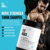 Fit Boxx FocusDrive Pre-Workout | 150mg Caffeine | Energy, Pump & Focus | Sugar-Free | Blue Raspberry | 30 Servings view 4