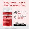 (2 Pack) Glucostra Capsules - Official Glucostra Blood Health Support Premium Pills Advanced Formula Support - Maximum Strength, Vitamins for Overall Health & Wellness, 120 Capsules for 2 Months view 4