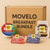 Breakfast Spreads Variety Pack 40 Single-Serve Portion Cups Peanut Butter, Hazelnut Cocoa Spread, Strawberry Jam & Grape Jelly Individual Packs for Breakfast, Travel & On-the-Go Snacks view 1