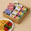 Breakfast Spreads Variety Pack 40 Single-Serve Portion Cups Peanut Butter, Hazelnut Cocoa Spread, Strawberry Jam & Grape Jelly Individual Packs for Breakfast, Travel & On-the-Go Snacks view 3