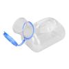 1000ml Urinals for Men, Plastic Pee Bottles, Male with Lid, Transparent Urine Containers Elderly and Disabled Travelers
