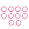 10 Packs Silicone Thumb Ring Finger Insert Grips Set for Grooming Scissors - Comfort Inserts view 1
