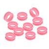 10 Packs Silicone Thumb Ring Finger Insert Grips Set for Grooming Scissors - Comfort Inserts view 3
