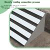 Heavy Duty Driveway Curb Ramps Threshold Ramps for Doorways Stable and Reliable for Walkers/Moving/Home Access(35.4x12x3 in(90x30x8cm)) view 3
