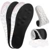 2 Pair Cloud Soles for Men,Super Soft Comfort Insoles,Trim to Fit with Arch Support for Foot Pain Relief and Fatigue Reduction (2 Pair Black, Men: 9-10.5/Women: 10-11.5) view 1