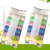 5 Gallon 240 Counts Small Trash Bags, Thick Unscented Strong Drawstring Small Garbage Bags,Trash Can Liners,Plastic Clear Mini Trash Bags for Bedroom Home Office Kitchen view 1