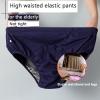 3Pack Reusable Adult Cloth Diapers, TPU Waterproof Incontinence Underwear for Elderly, Maximum Absorbency Washable Nappies for Adults (Flesh, X-Large) view 3