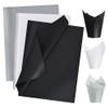 BEISHIDA 90 Sheets Black Grey White Tissue Paper Bulk, Wrapping Tissue Paper for Gift Bags, 14 x 20 Inch Gift Wrap for Wedding Birthday Retirement Party DIY Crafts Holiday Flowers view 1