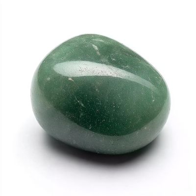 Polished Aventurine Healing Crystal Stone 1 Pc 1.2" Worry Stone for Anxiety, Pocket Palm Gemstone, Super Large Handpicked Natural Tumbled Rock for Meditation, Reiki, Chakra, Home Decor