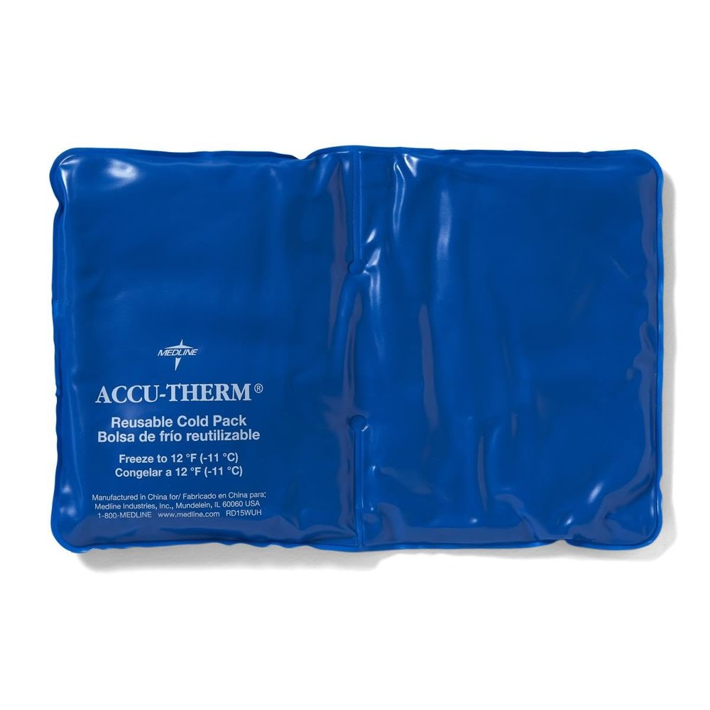 Accu-Therm Reusable Cold Packs, Half, 7" x 11",6,Case,MDSPC40