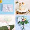Happy Birthday Ribbon Roll, 75 Ft Gift Wrapping Ribbon Crafts Party Decoration, Colorful Happy Birthday Themed Ribbons for Cake Bouquet Gift Wrapping Bow Making Birthdays Decoration DIY(15 mm x 75 ft) view 4