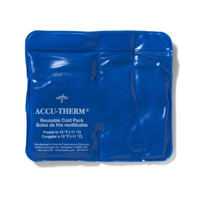 Accu-Therm Reusable Cold Packs, Quarter, 6" x 7",6,Case,MDSPC50