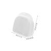 Ipetboom 6pcs Dental Retainer Holder Case with Mirror Denture Storage Container Slim Aligner Cleaning Box Case for Portable Travel Denture Retainers Organizer view 2