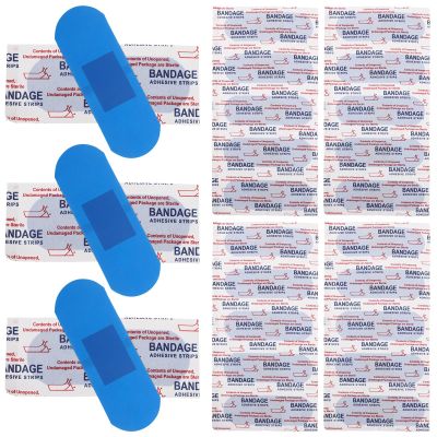 Healeved 200pcs Waterproof Adhesive Bandages for Wounds Flexible Knuckle Bandages Strips Waterproof Patches Finger Protectors for Skin