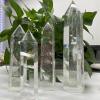 Large Clear Quartz Obelisk - 500-700g Crystal Healing Wand, Feng Shui Home Decor, Energy Charging Point view 3