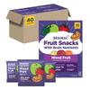 Brainiac Fruit Snacks, Brain Boosting Patented BrainPack Ingredients with Omega-3s DHA/EPA and Choline, Functional & Nutritious Snacks for toddlers and kids, Mixed Fruit, 40 count view 1
