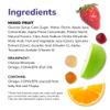 Brainiac Fruit Snacks, Brain Boosting Patented BrainPack Ingredients with Omega-3s DHA/EPA and Choline, Functional & Nutritious Snacks for toddlers and kids, Mixed Fruit, 40 count view 4