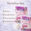 Only Kosher Candy Mini White Marshmallows 8 oz (2 Pack) | Soft & Fluffy Marshmallows for Hot Chocolate, Baking, Smores & Treats view 4