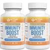 Activa+ Labs Immunity Boost Immune Support Supplement with Vitamin C, Vitamin E, Selenium & Herbal Antioxidant Complex | Gut & Energy Balance | Non-GMO, Sugar-Free, Vegan | 60 Capsules 60 Days Supply view 1