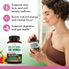 NEW AGE Multivitamin for Women - B-Complex, Whole Foods, Hair Support, Iron - All in1 Womens Multivitamin - Bioavailable & Gentle on Stomach - Made in USA - 60 Count view 3