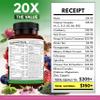 NEW AGE Multivitamin for Women - B-Complex, Whole Foods, Hair Support, Iron - All in1 Womens Multivitamin - Bioavailable & Gentle on Stomach - Made in USA - 60 Count view 4