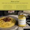 Bellina Pasta Alla Carbonara Italian Food Gift Basket - Gourmet Gift Basket With Pici Pasta, Aged Cheese, Pasta Sauce, Ligurian Olive Oil From Italy for Family, Friends, Get Well, Birthdays, Holidays view 4