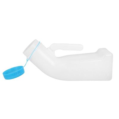 1000ML Urinal Bottle,Spill Proof Portable Pee Bottles,Portable Male Urinal for Bedridden Care Thickened Emergency Urine Storage Sealed Design